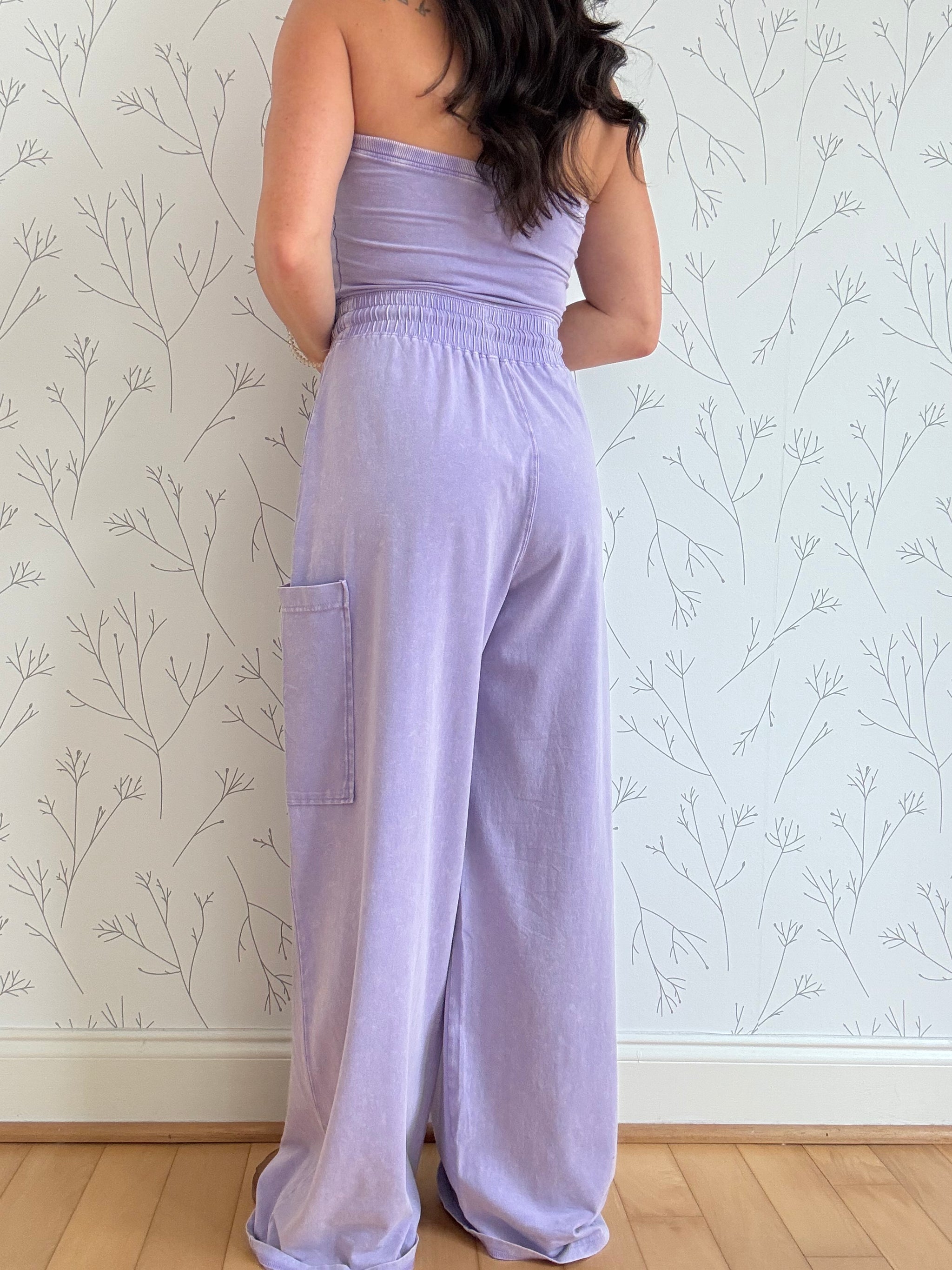Sundaze Strapless Jumpsuit