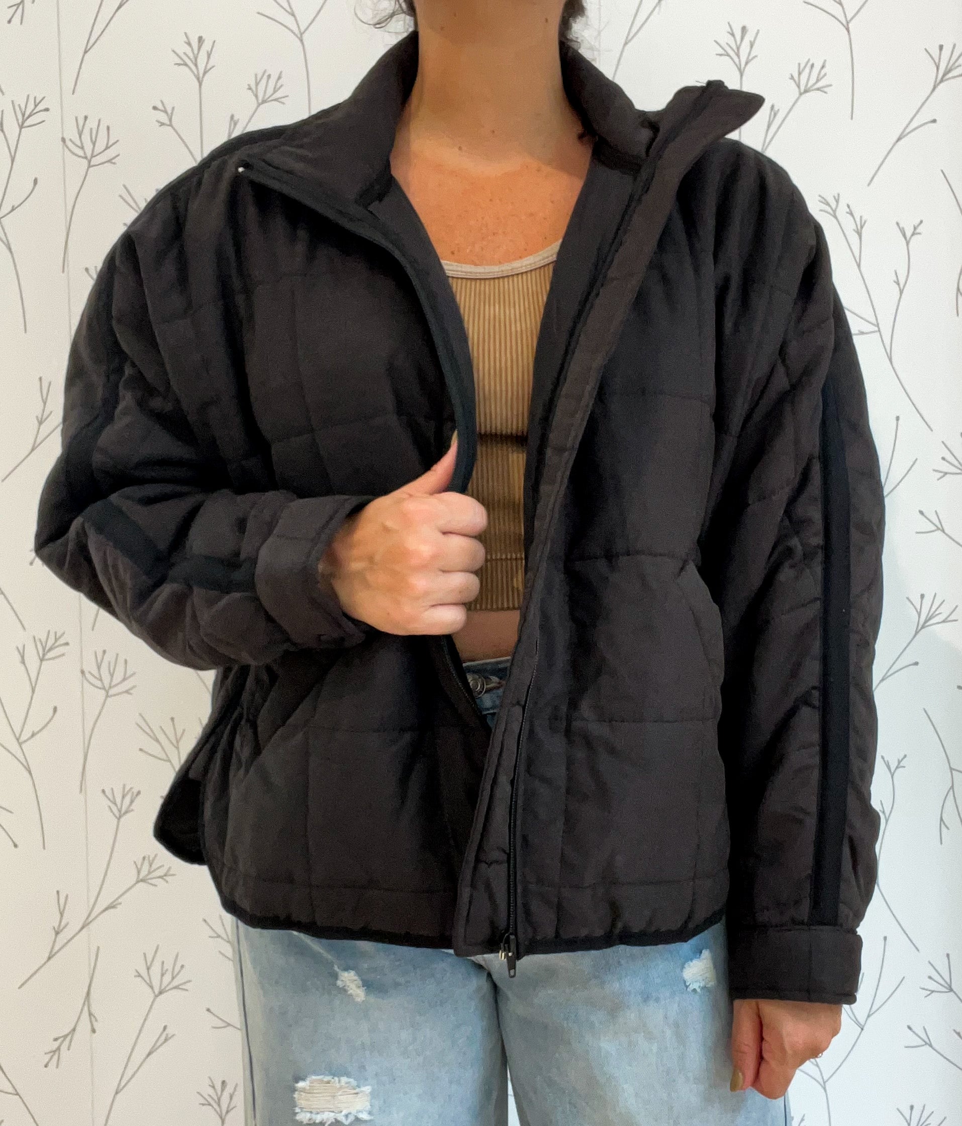 Quilted Puffer Jacket