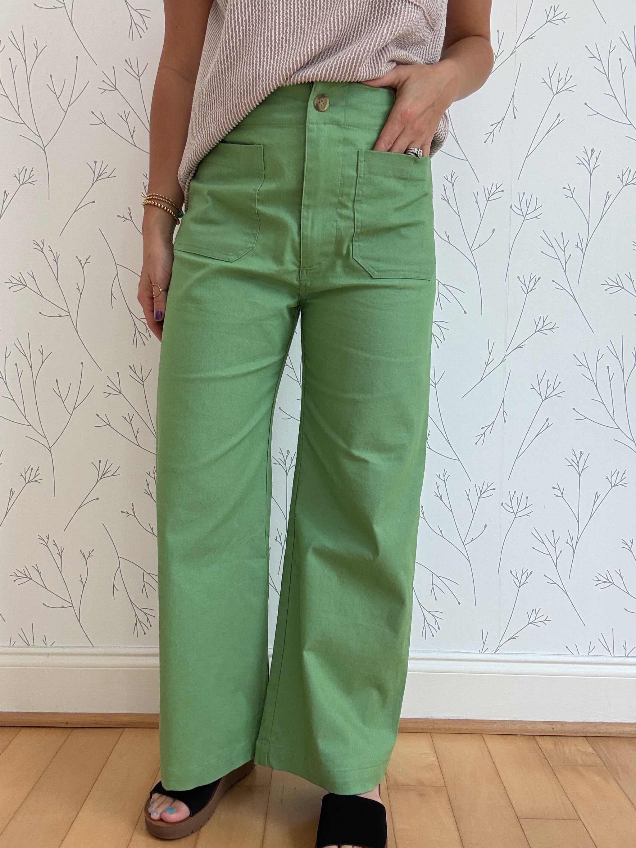 Sunburst Ankle Crops