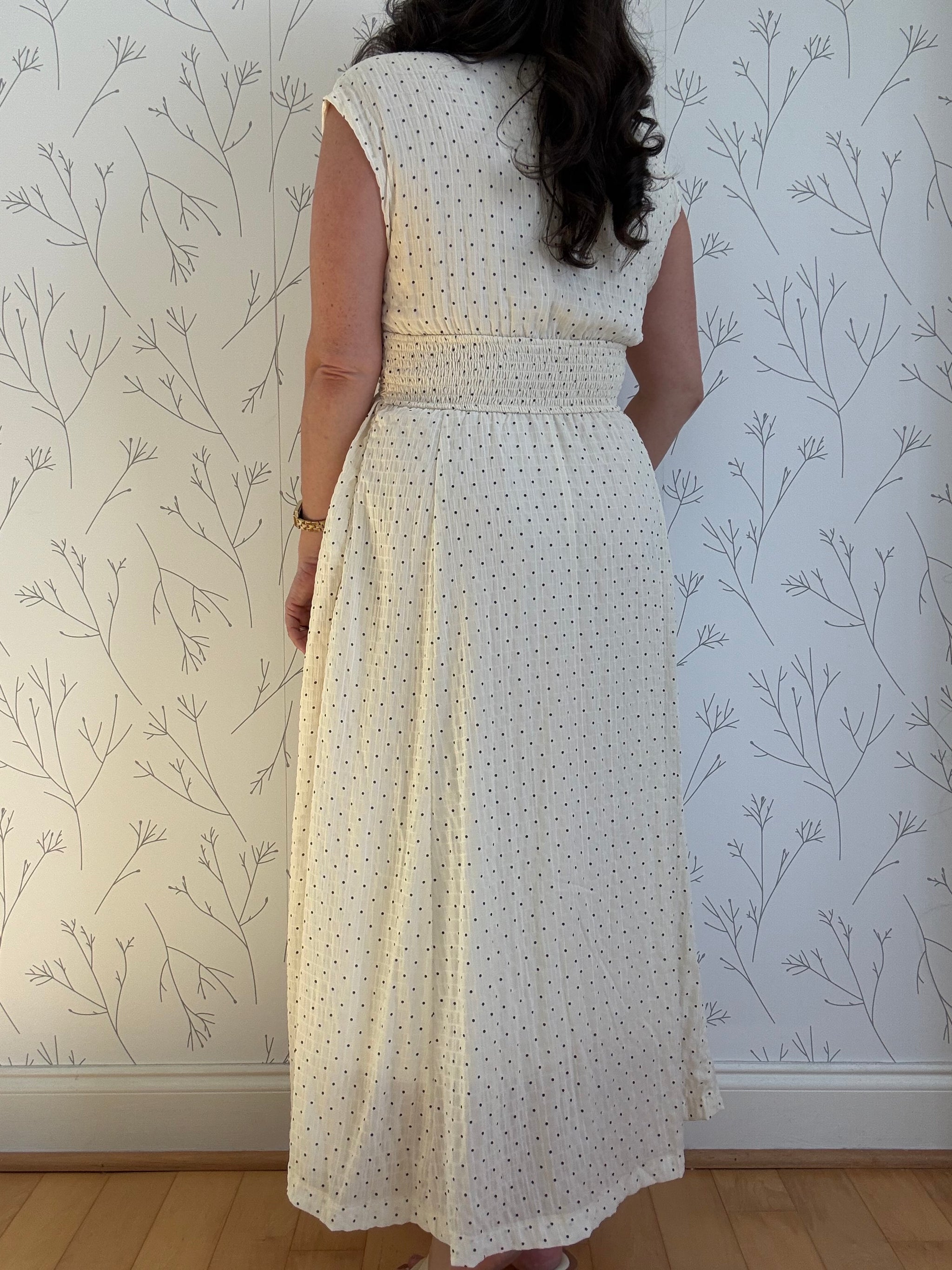 Dottie Delight Maxi Dress