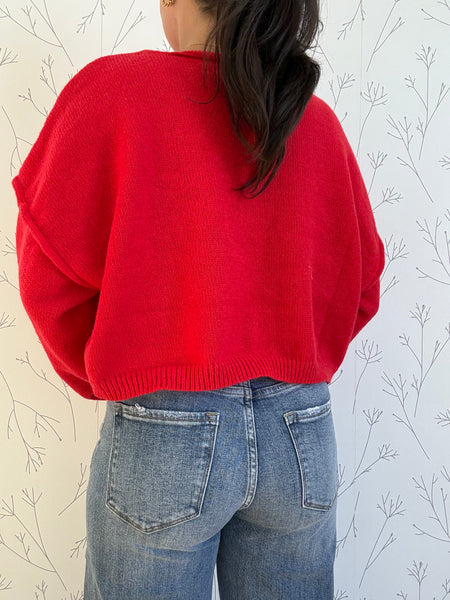 Stripe Pattern Sweater