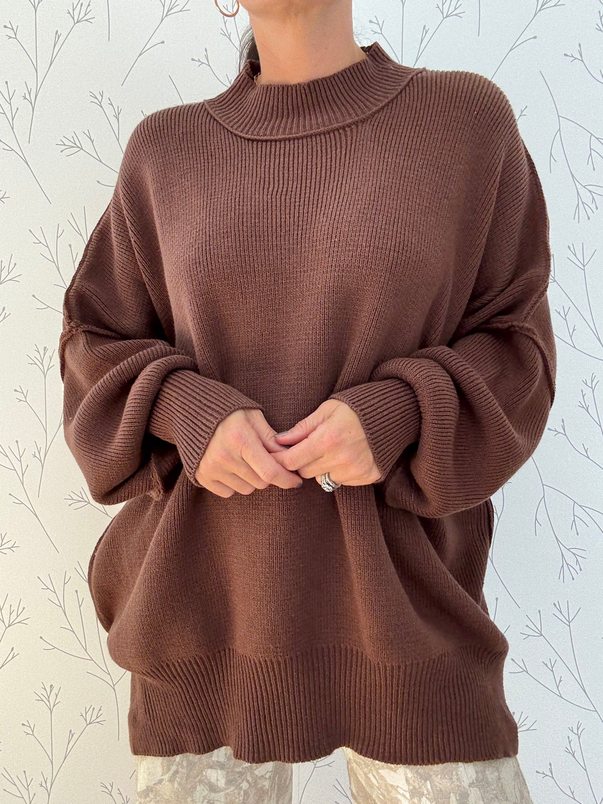 Sparks Fly Oversized Sweater