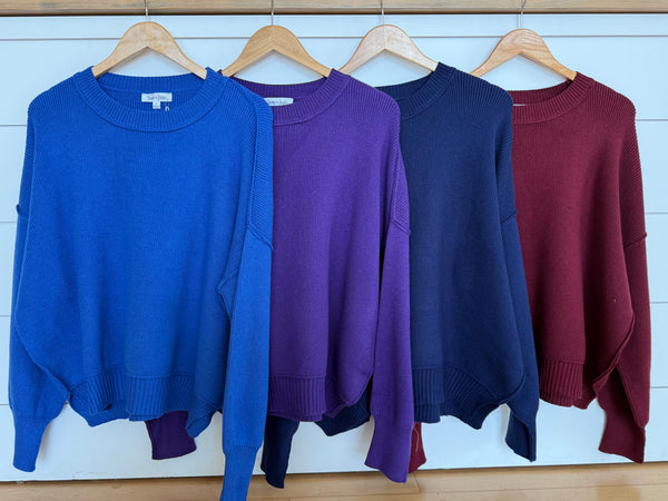 Huddle & Cuddle Ribbed Sweater