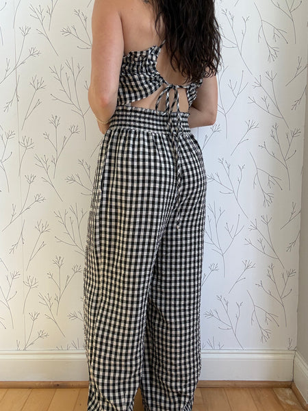 Gingham Girly Jumpsuit