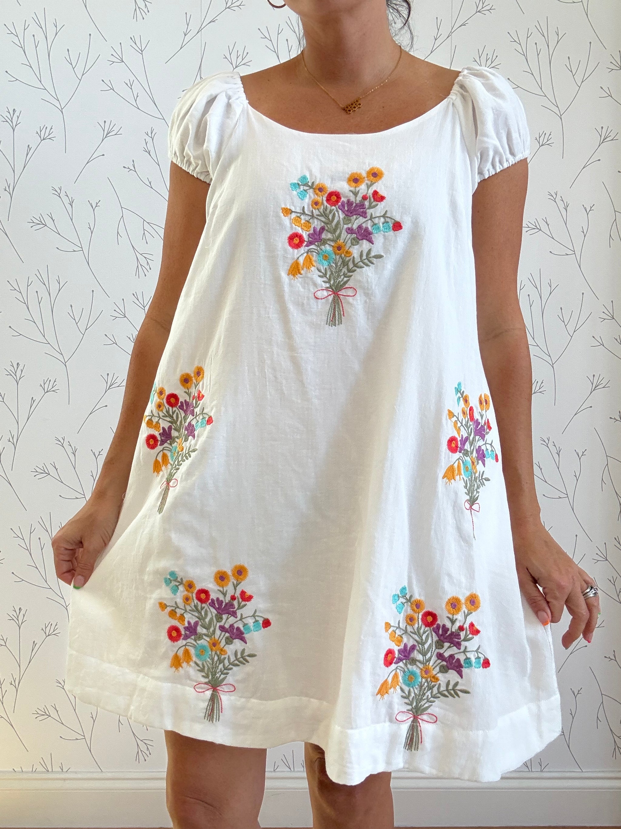 Cotton Blossom Mini Dress