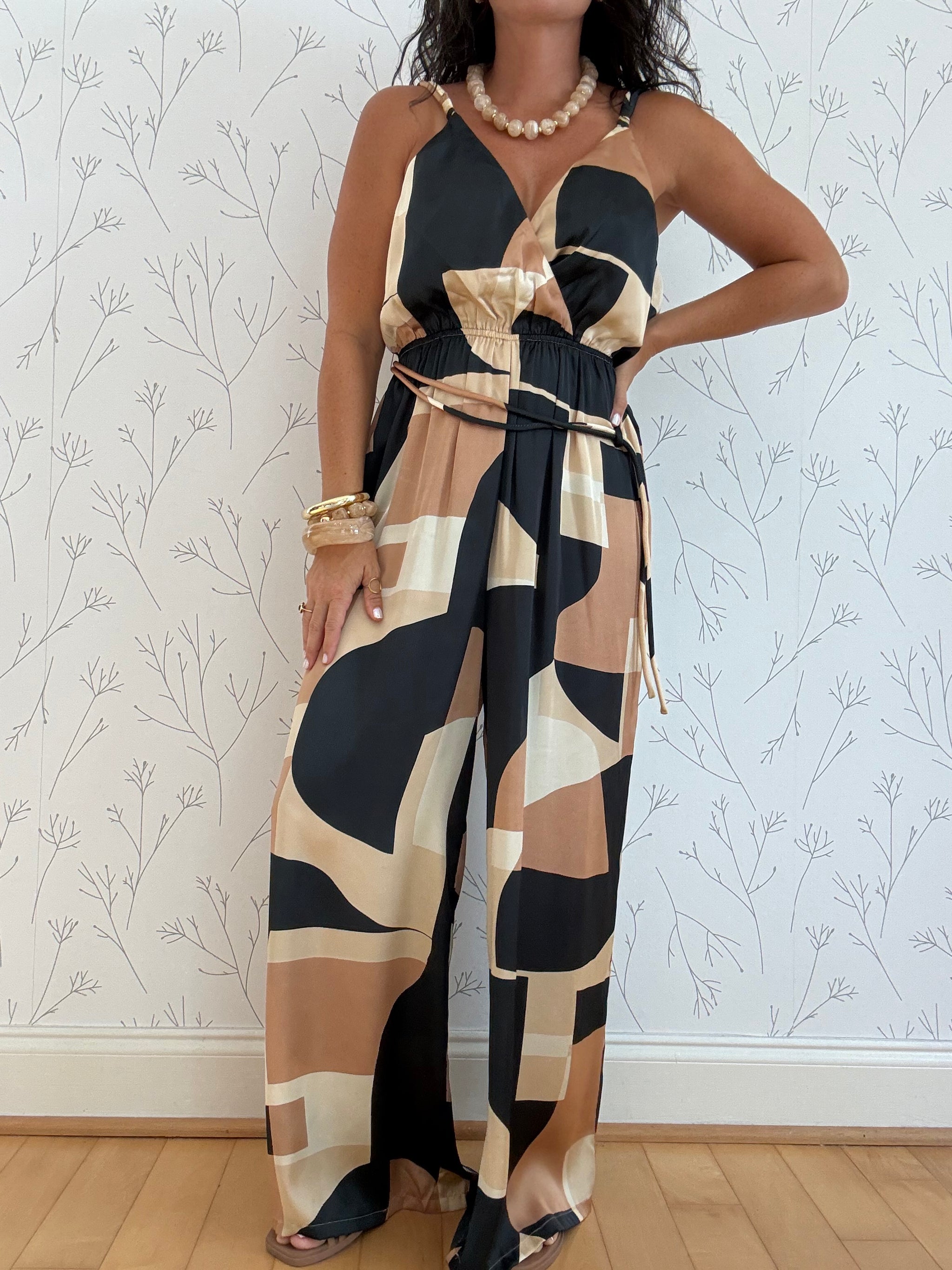 Midnight Taupe Jumpsuit
