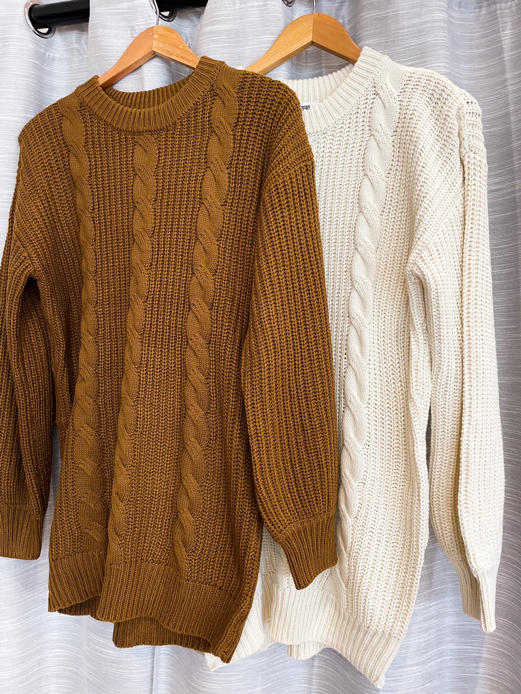 Cable Knit Sweater Dress