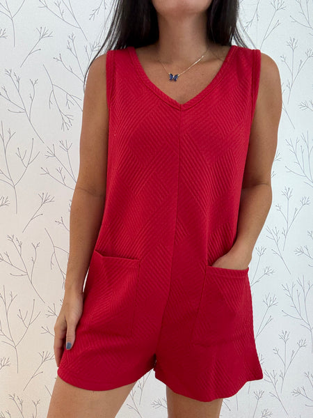 Touchdown Textures Romper