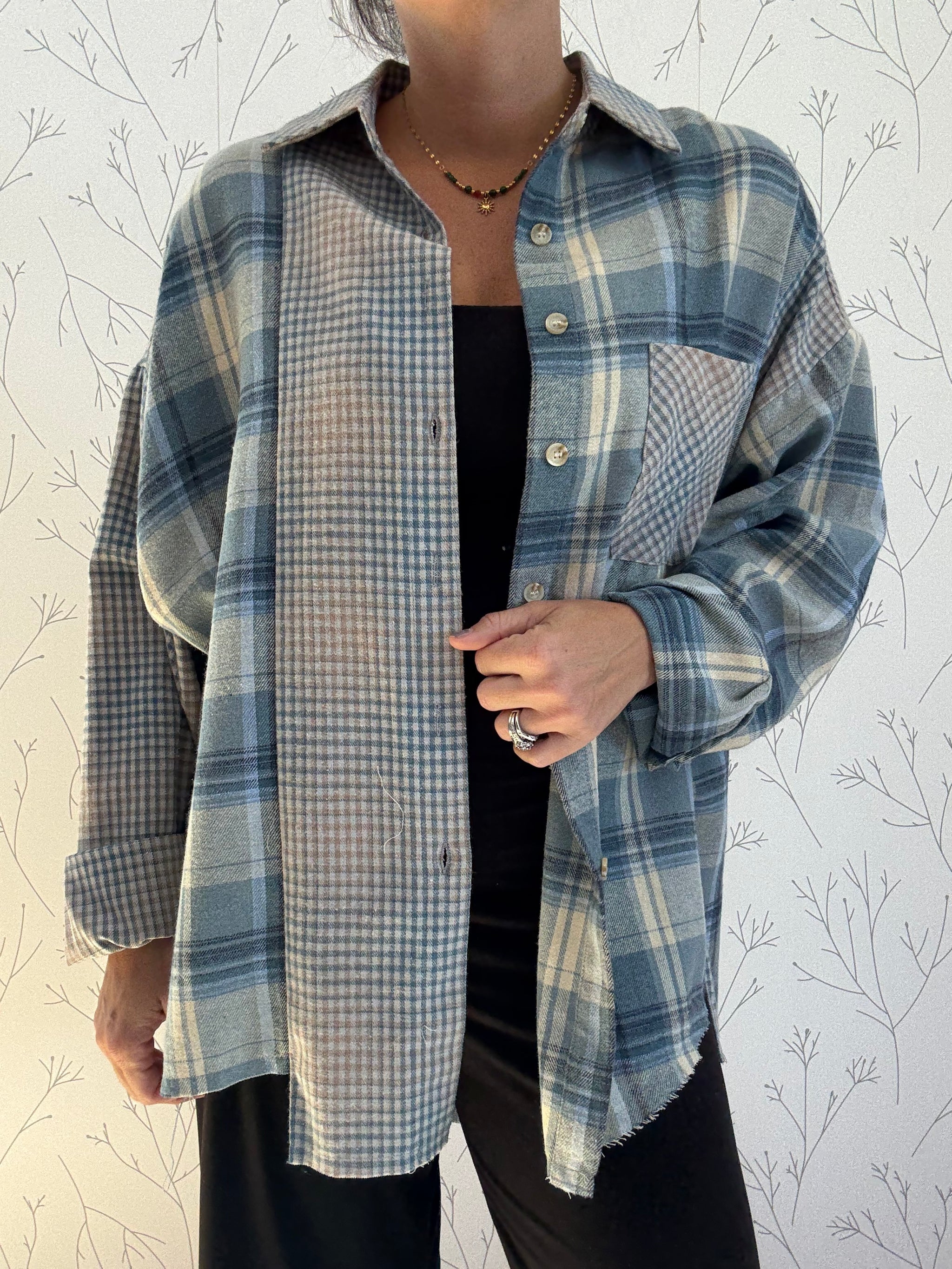 Flannel & Fig Button Down Top