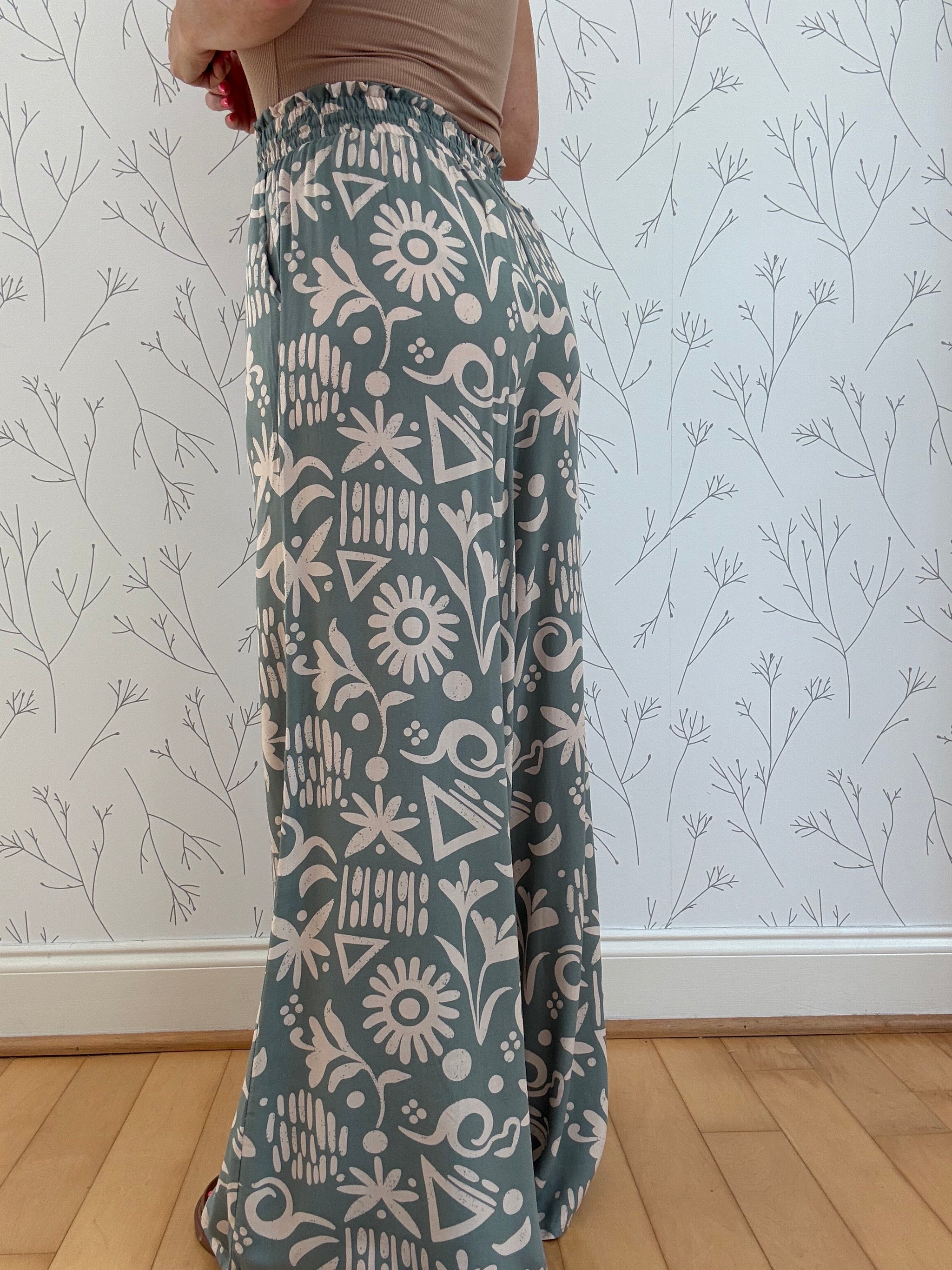 Floral Tide Palazzos