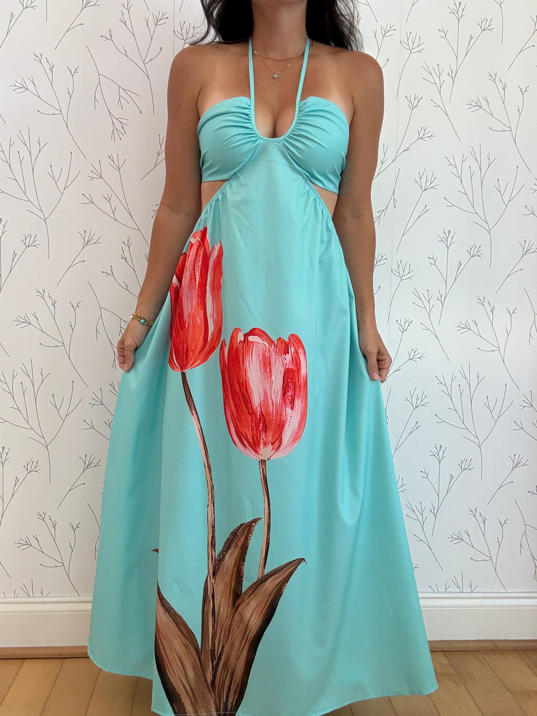 Paradise Petals Maxi Dress