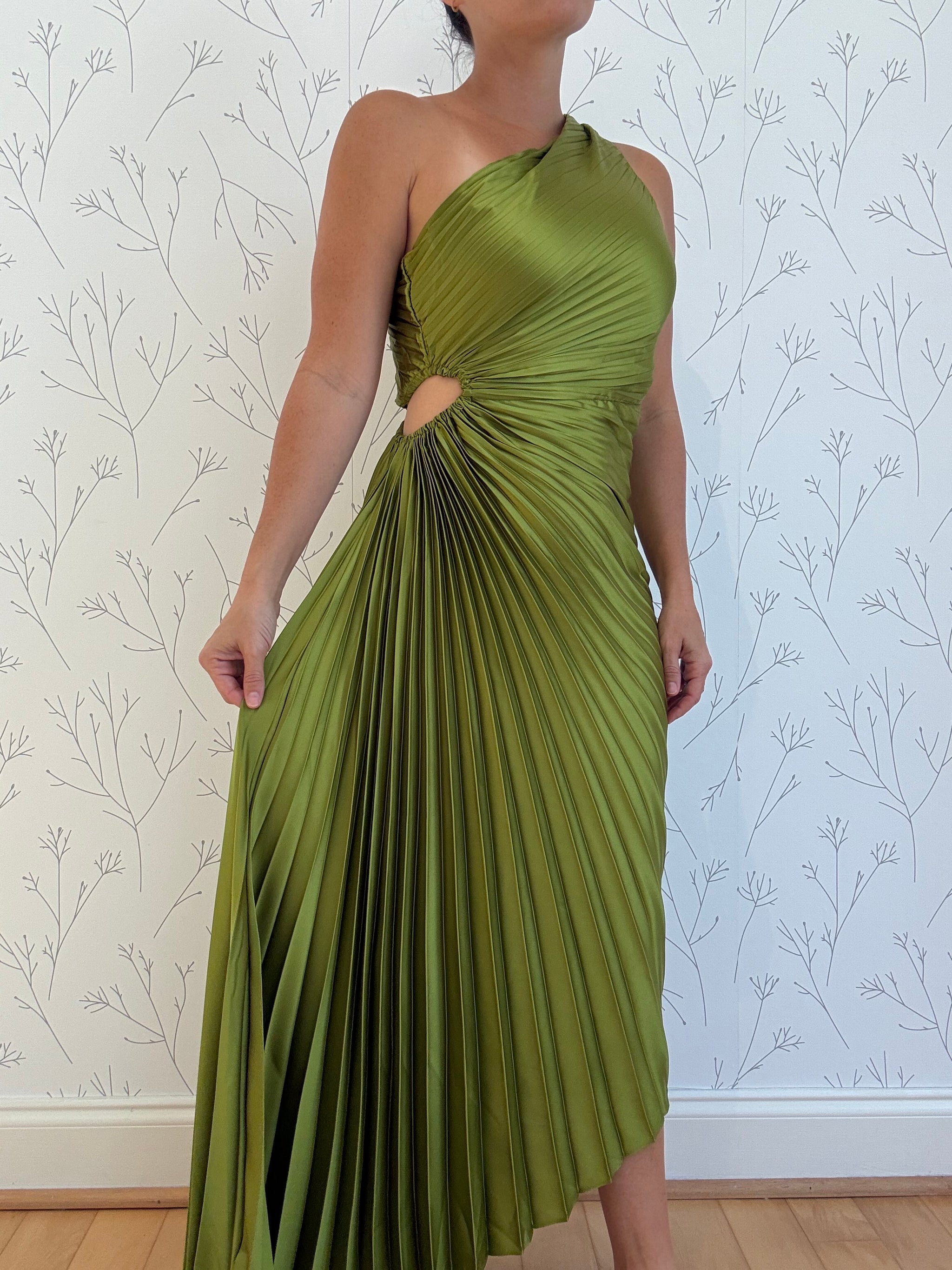 Piper One Shoulder Pleated Dress 3 jems boutique Piper One Shoulder Pleated Dress 3 jems boutique