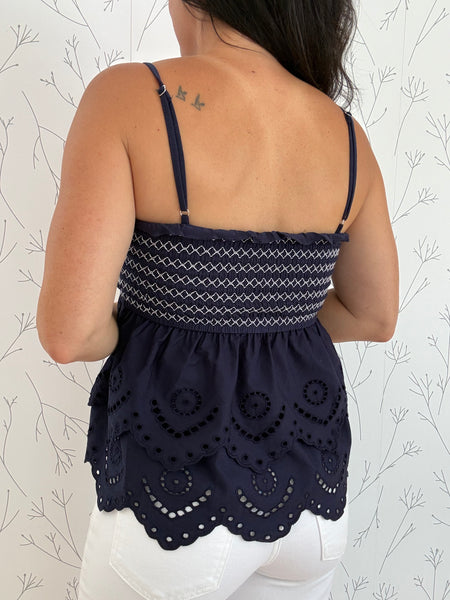 Summer Bloom Babydoll Top