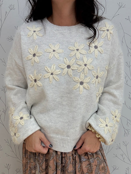Blossom & Thread Sweater
