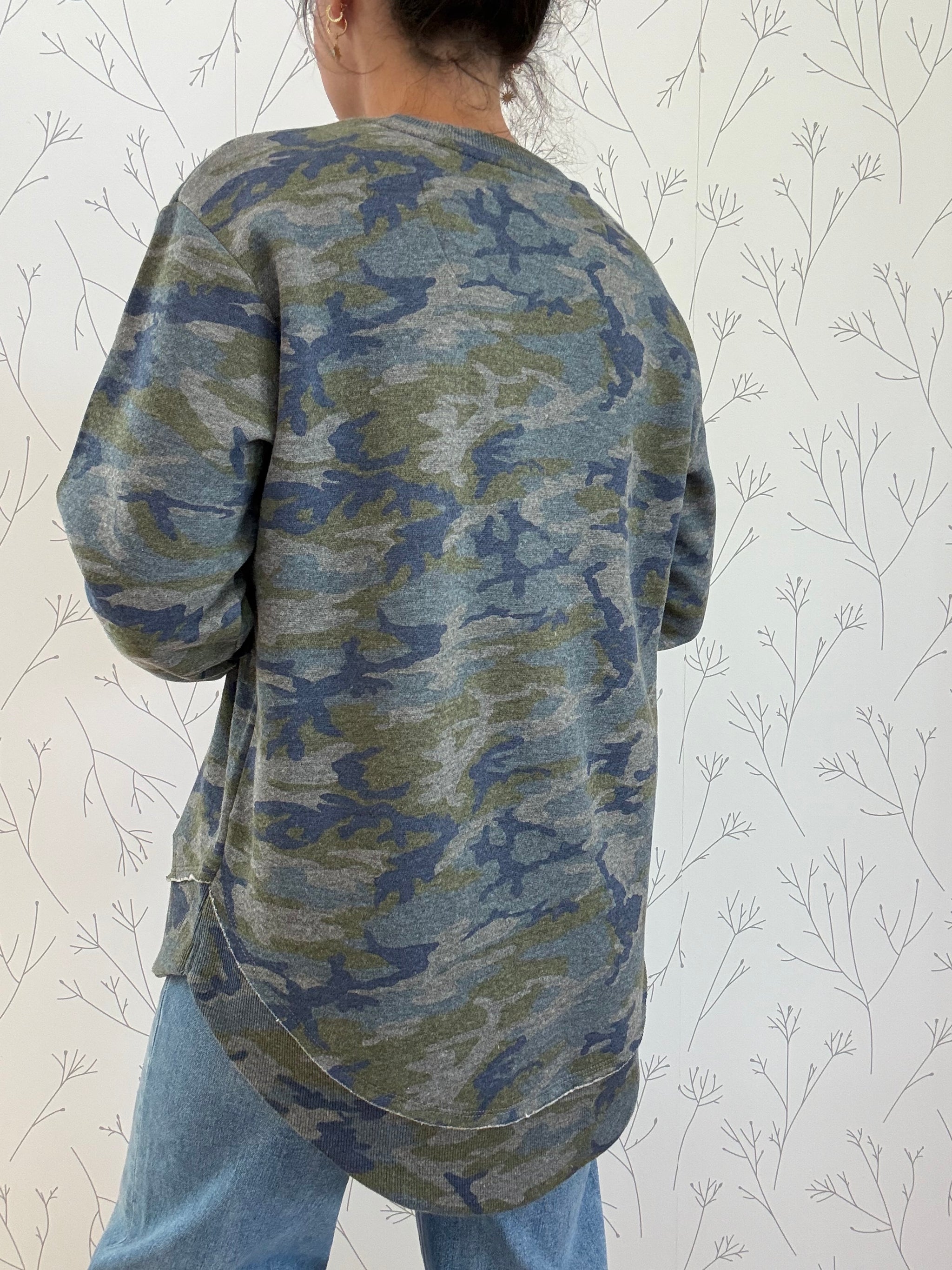 Camo Cozy Pullover