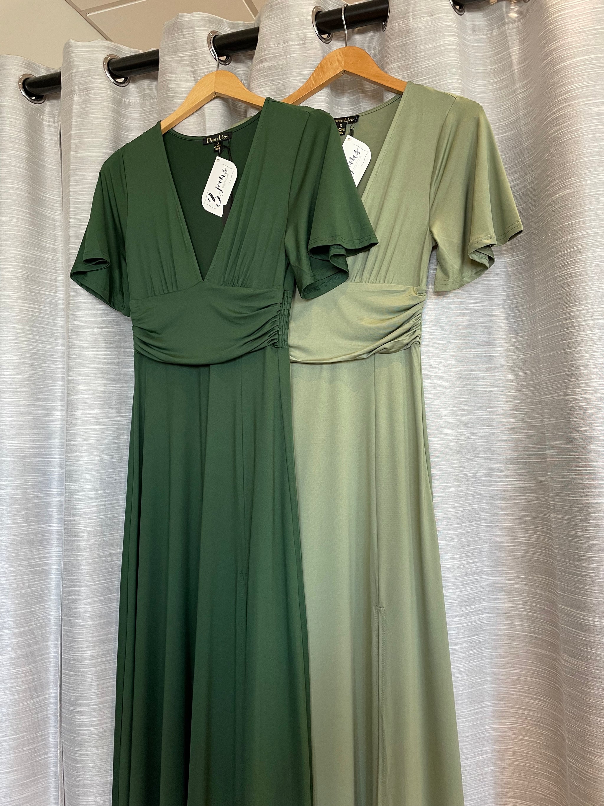 Maya V-Neck Maxi Dress