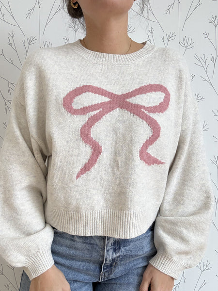Stripe Pattern Sweater