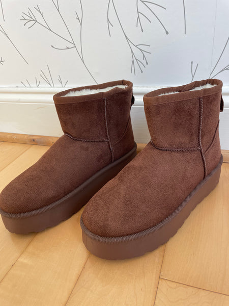 Mini Fur Slip On Boot