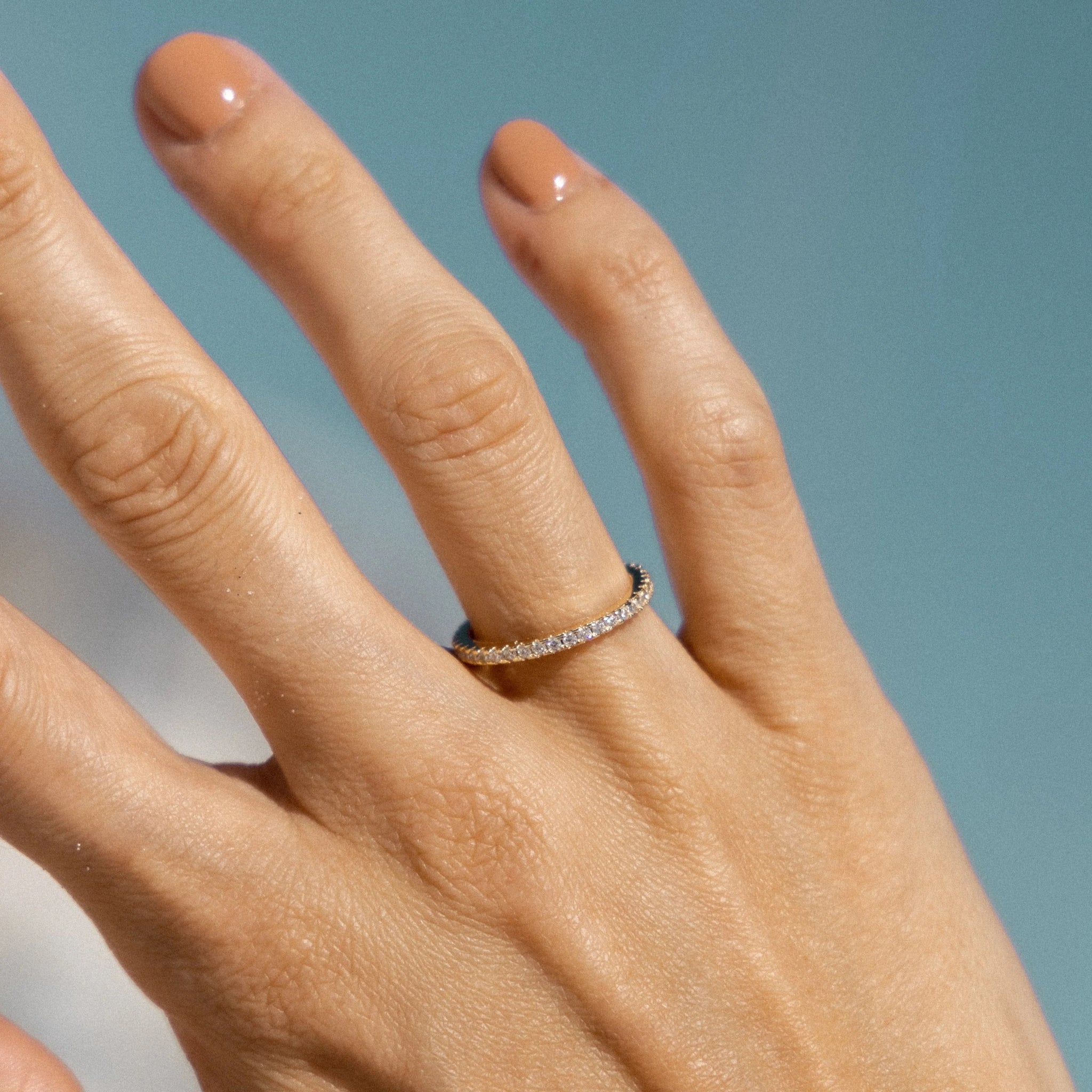 Boca Pave Ring