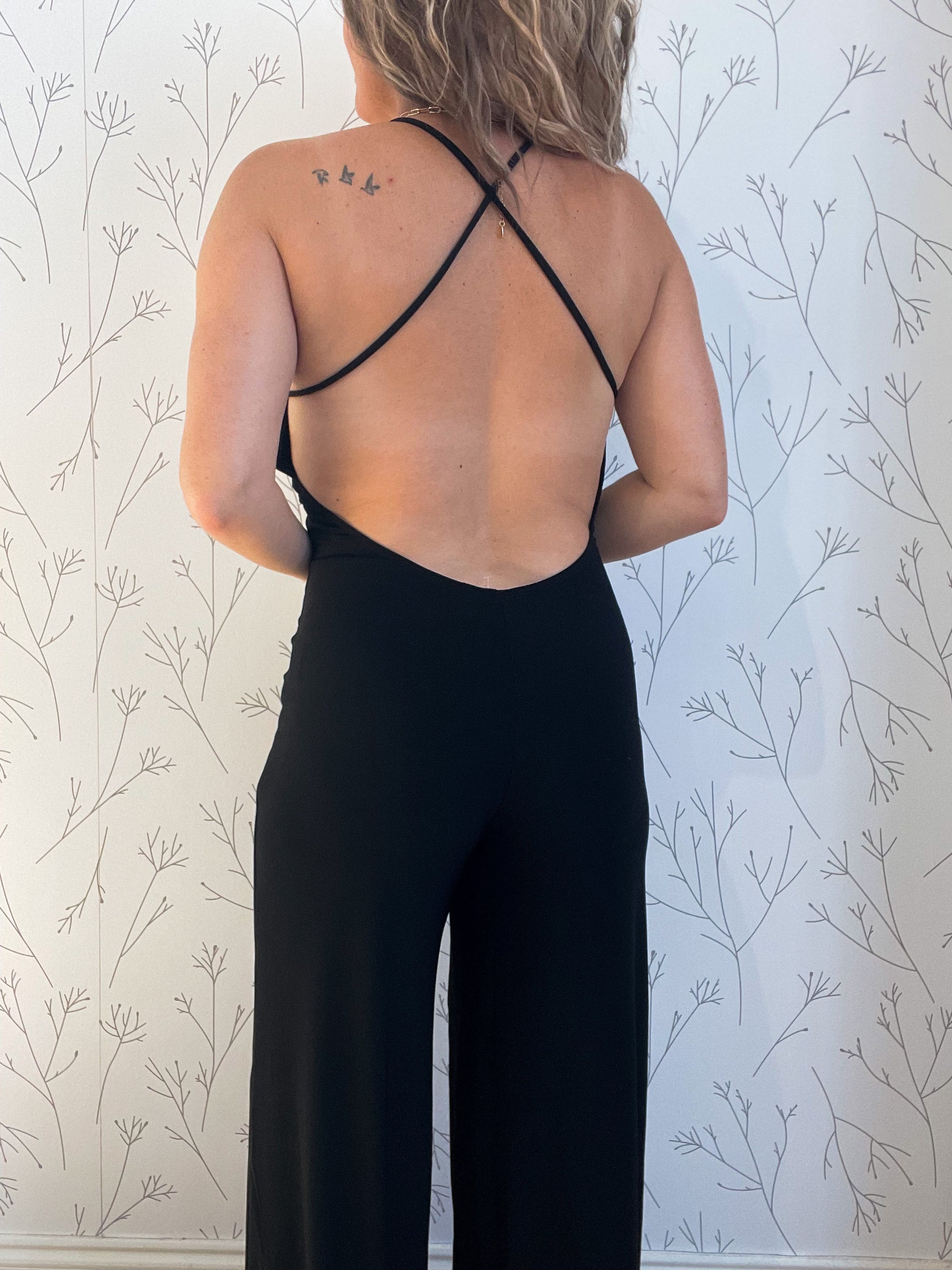 Scoop Low Back Jumpsuit