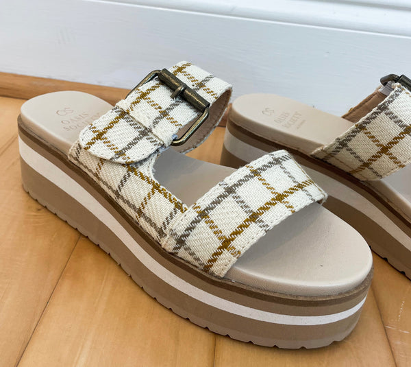 Piper Platform Slide On Sandal