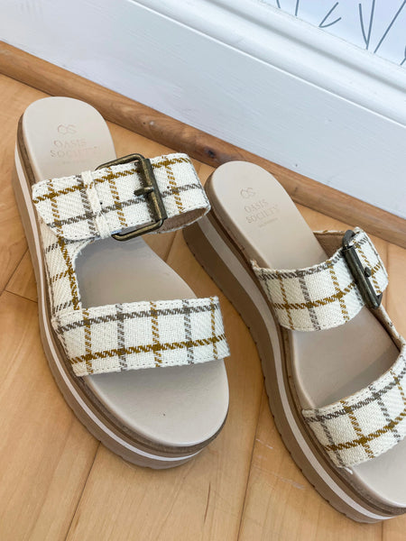 Piper Platform Slide On Sandal
