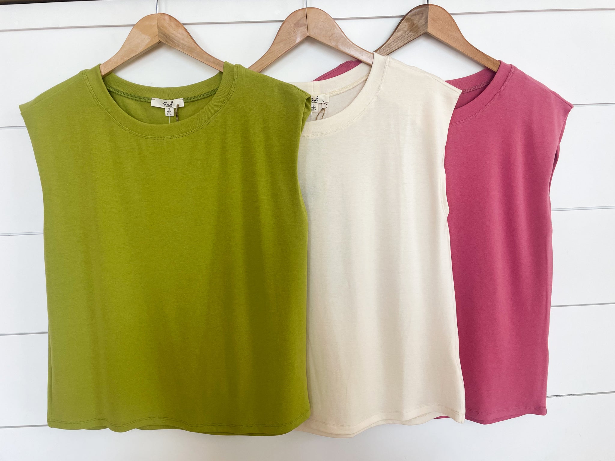 Sleeveless Boxy Top