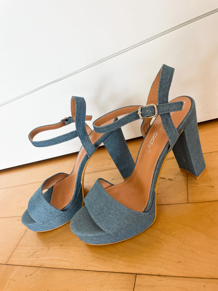 Chunky Heel Sandal