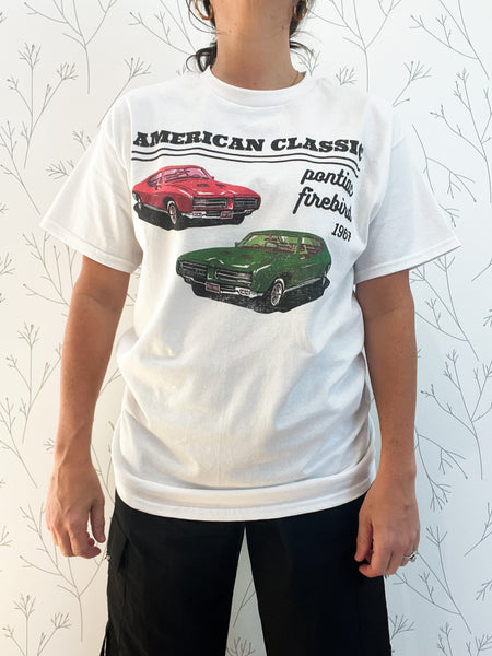Classic Pontiac Oversized Graphic Tee
