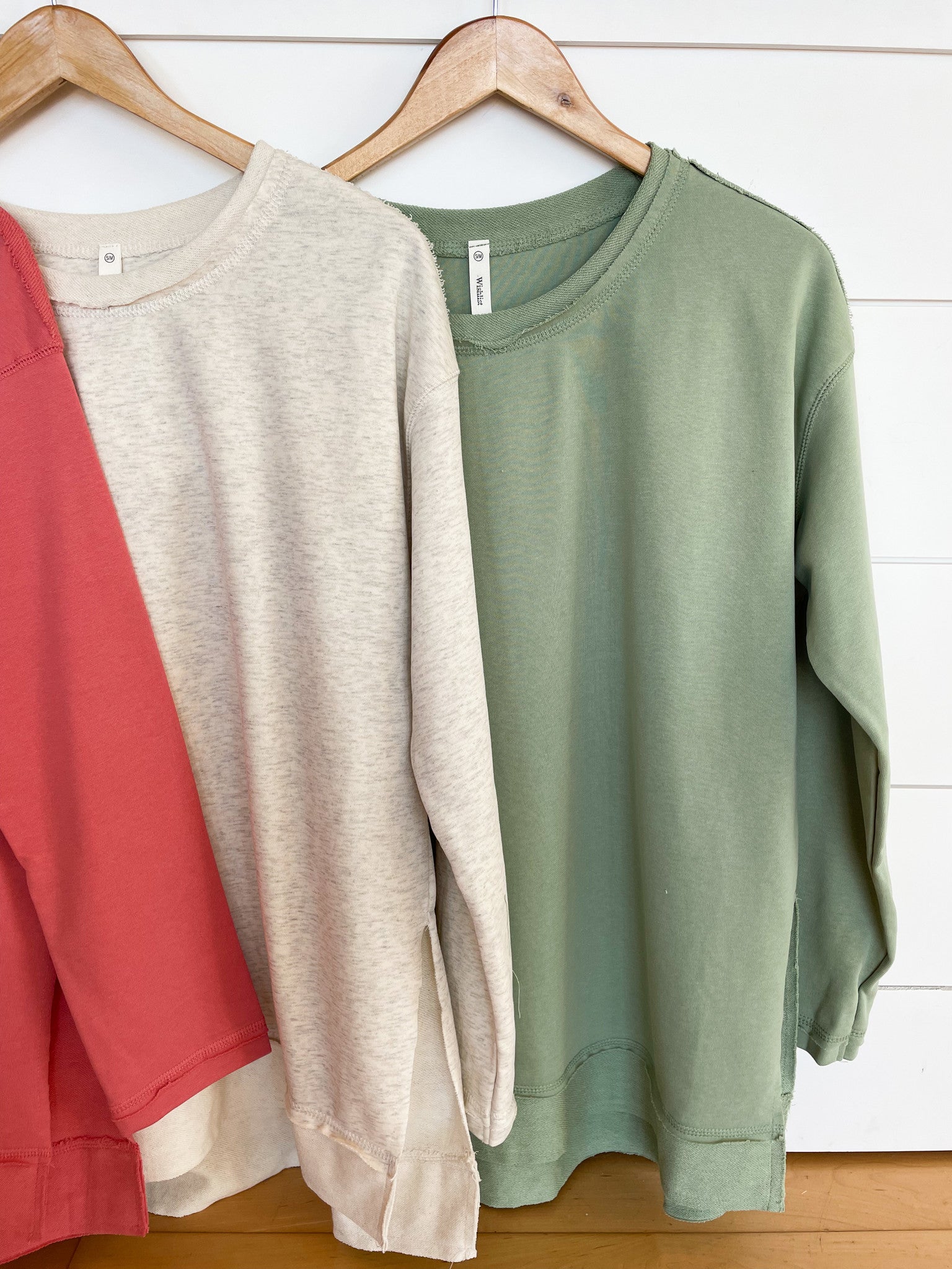 Tunic Pullover Sweatshirt